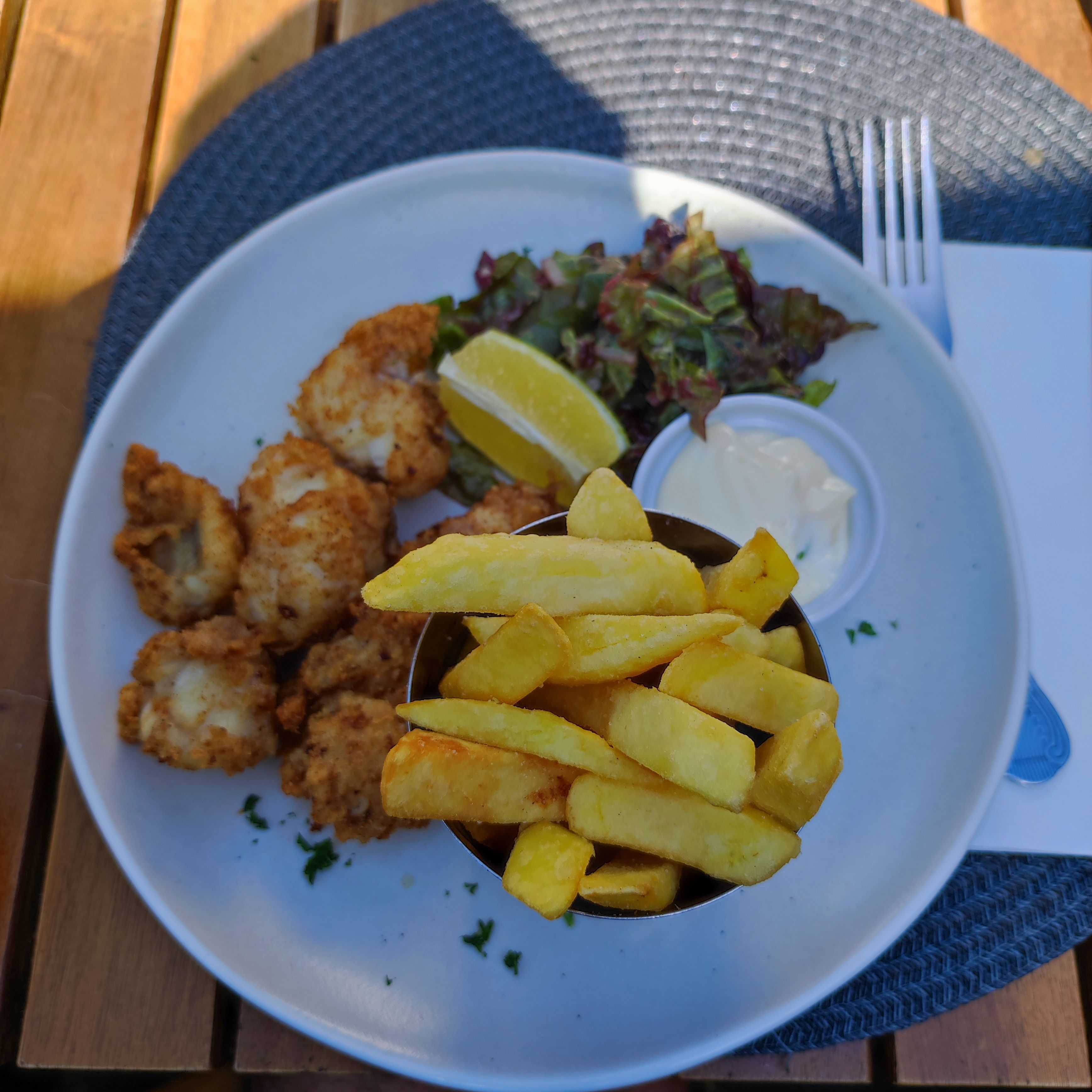 Monkfish Scampi