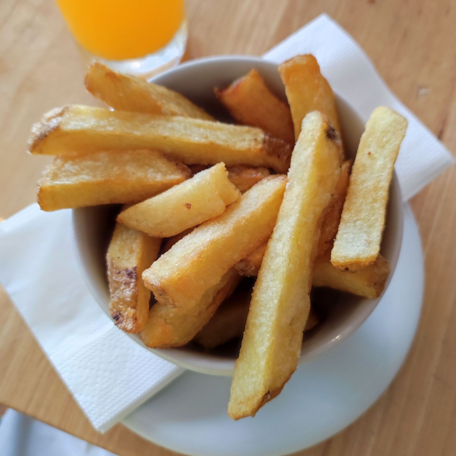 Triple cooked chips