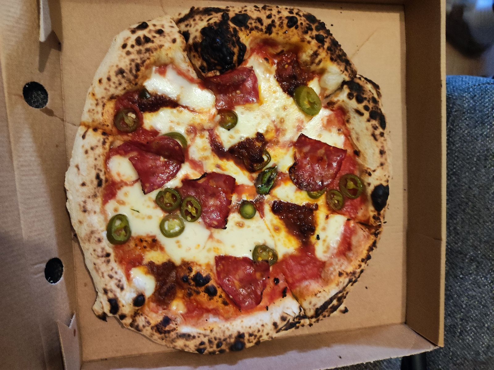 A photo taken at Blásta Wood Fired Pizza