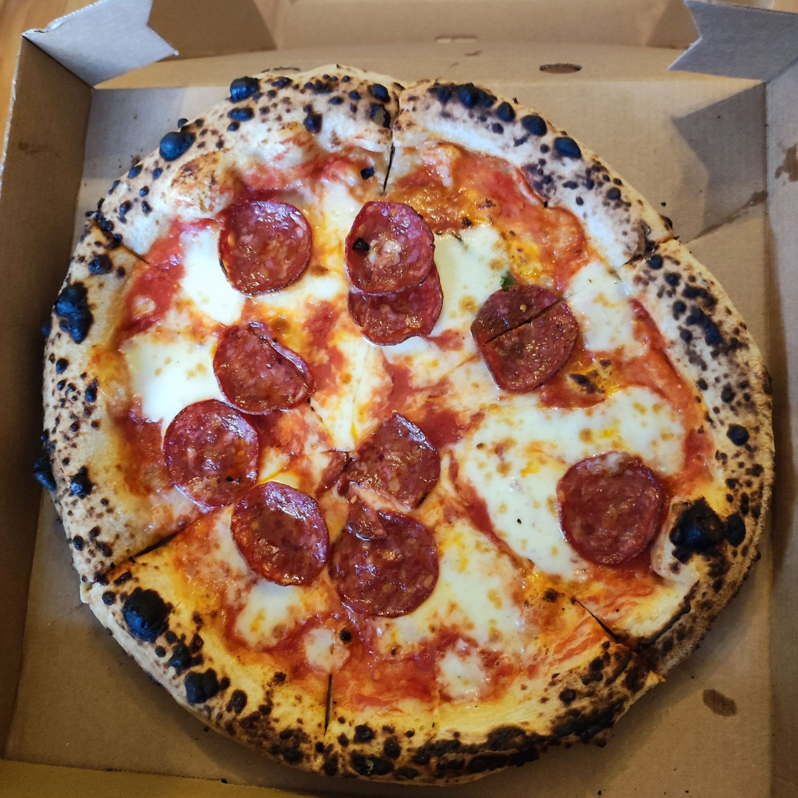 Perfect Pepperoni pizza