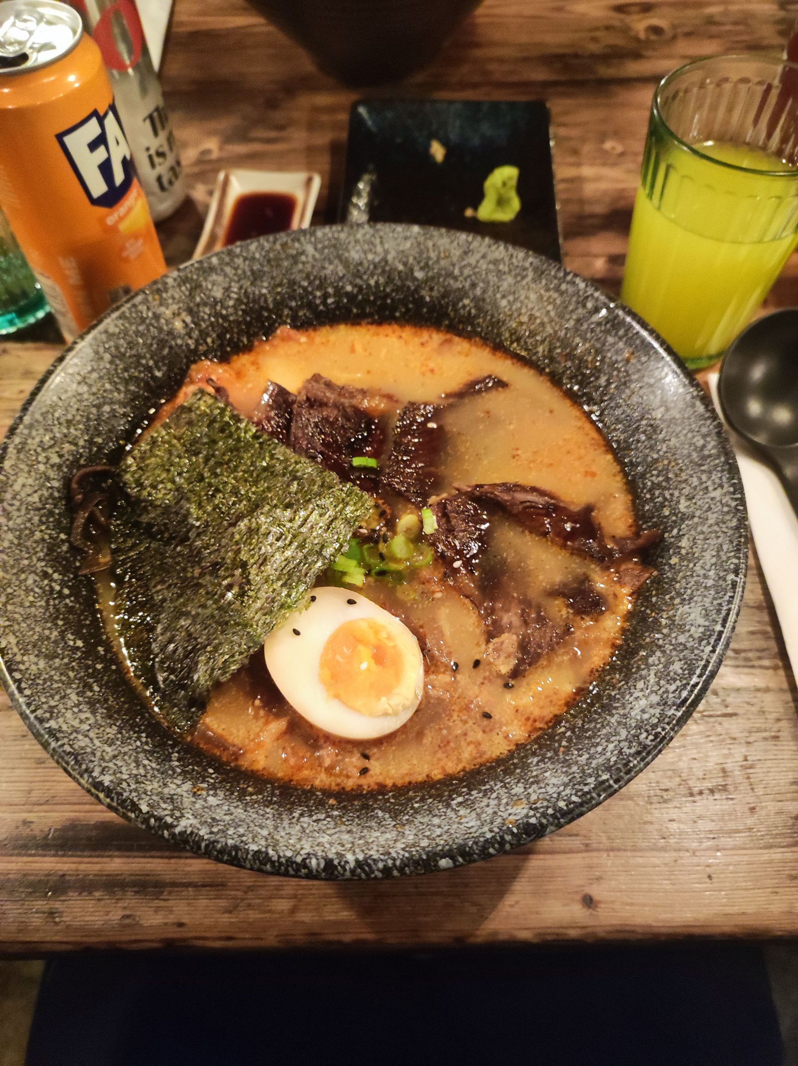Spicy beef ramen at Ramen Co